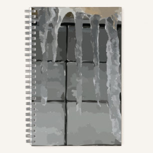 Icicle Spiral Bullet Journal Hardcover