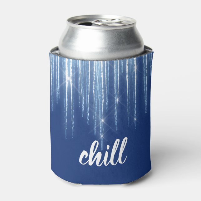 Icicles Can Cooler (Can Front)