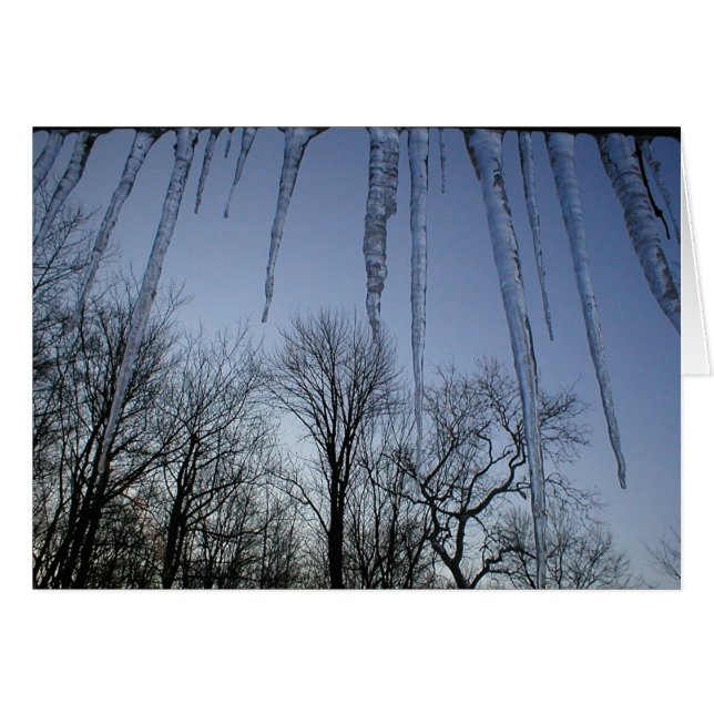Icicles (card) (Front Horizontal)