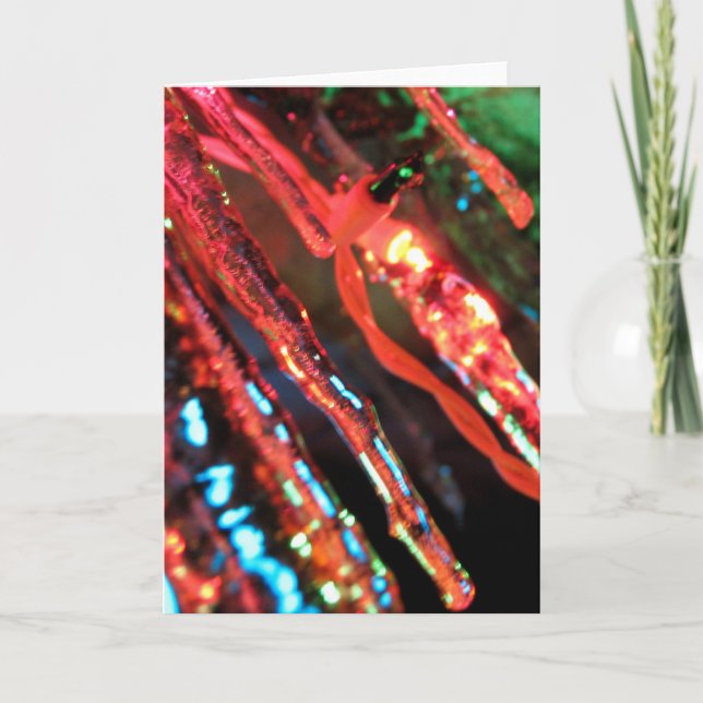 Icicles Holiday Card (Front)