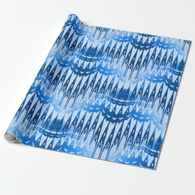 Icicles.... Wrapping Paper (Unrolled)