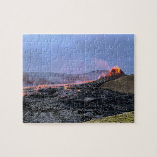 Icleand volcano puzzle