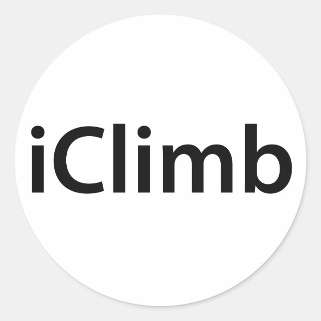 iClimb stickers (Front)