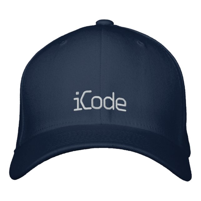 iCode Embroidered Hat (Front)