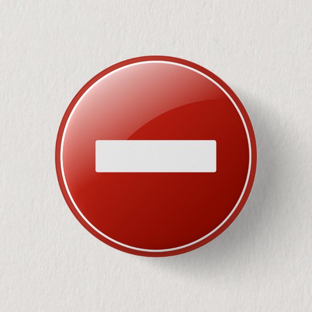 Icon 1 Inch Round Button (Front)