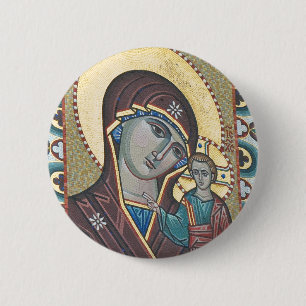 Icon 2 Inch Round Button