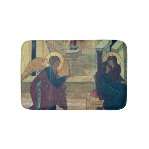 Icon depicting the Annunciation Bath Mat