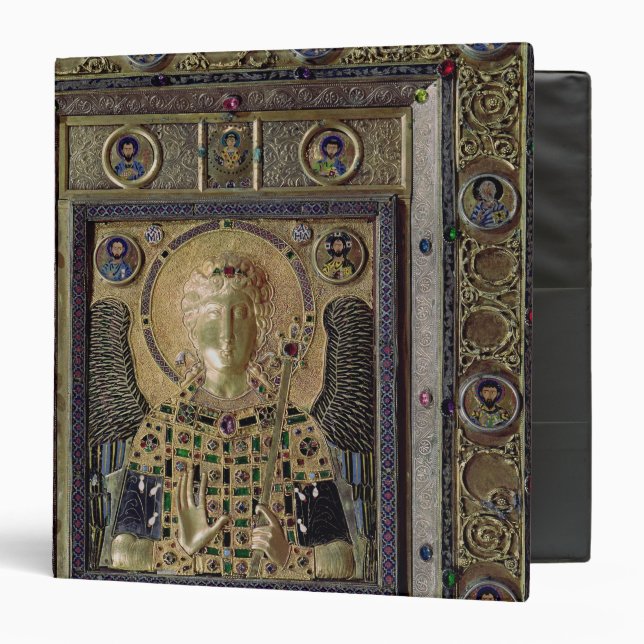 Icon depicting the Archangel Michael Binder (Front/Inside)