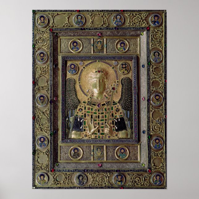 Icon depicting the Archangel Michael Poster (Front)
