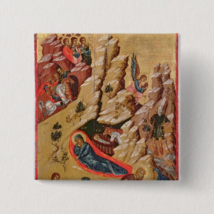 Icon depicting the Nativity 2 Inch Square Button