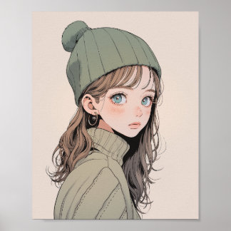 [Icon Image] Downloadable Knit Cap JK | Sushi Musu Poster
