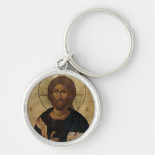 icon jesus keychain