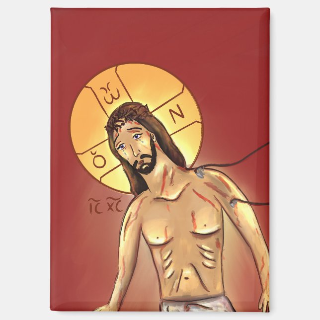 Icon of Christ Magnet (Front)