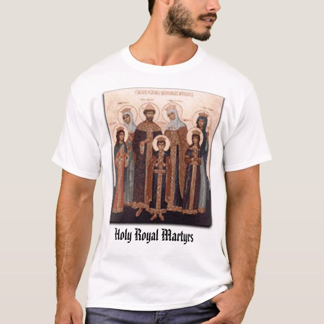 Icon of Holy Royal Martyrs T-Shirt (Front)