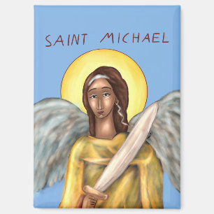 Icon of Saint Michael Magnet