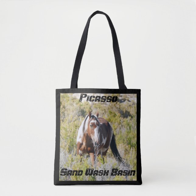 Icon of Sand Wash Basin Tote Bag (Front)
