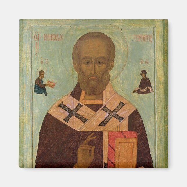 Icon of St. Nicholas Magnet (Front)