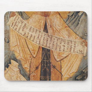 Icon of St. Sabas of Jerusalem, 1572 Mouse Pad