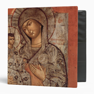 Icon of the Blessed Virgin with Three Hands Binder