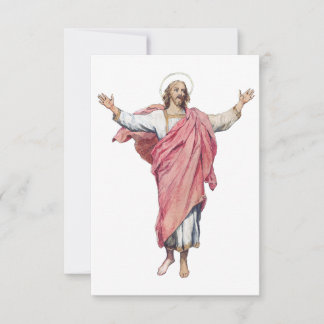 Icon of the Risen Lord Holy Card