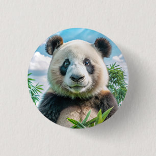 Icon: panda 1 inch round button