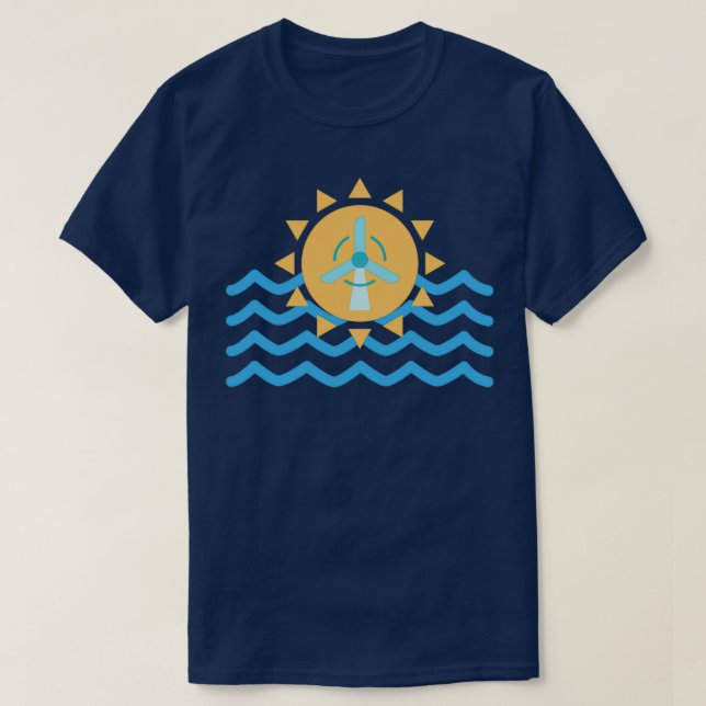 Icon Renewable Energy T-Shirt (Design Front)