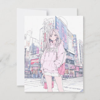 [Icon & Waiting] Pastel Pink JK | Sushi Musume Gen Invitation