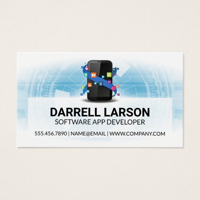 Icône Applications mobiles | Tech (Devant)