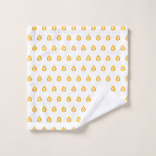 Icône de flamme de feu minimaliste Graphique esthé
