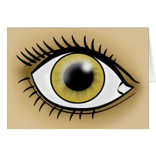 Icône de l'oeil noisette
