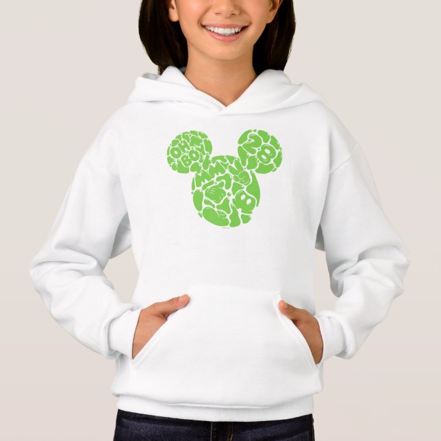 Icône Liquide de Mickey Mouse Vert (Devant)