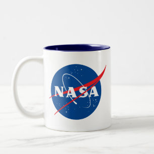 Icone NASA Sky Blue Trim en céramique Mug