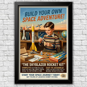 Iconic 1960s Advertising  Poster