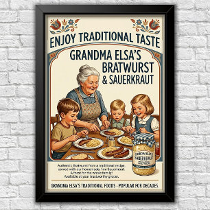 Iconic 1960s Advertising  Poster