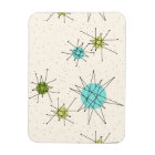 Iconic Atomic Starbursts Flexible Magnet