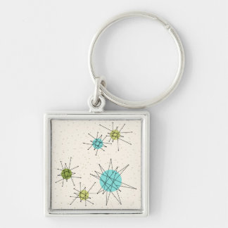 Iconic Atomic Starbursts Premium Keychain