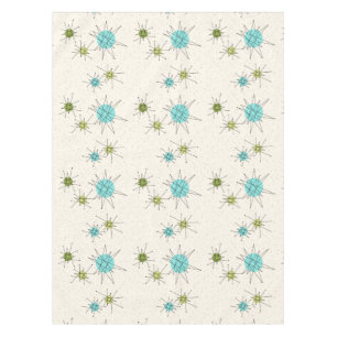 Iconic Atomic Starbursts Tablecloth
