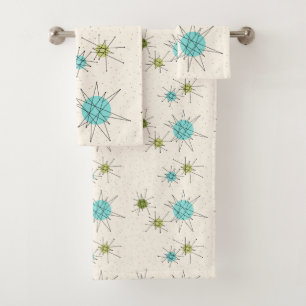 Iconic Atomic Starbursts Towel Set