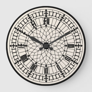 Iconic Big Ben Replica Large Clock
