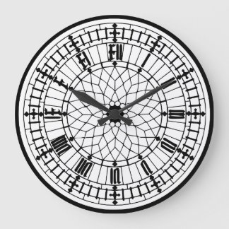 Iconic Big Ben Replica Large Clock