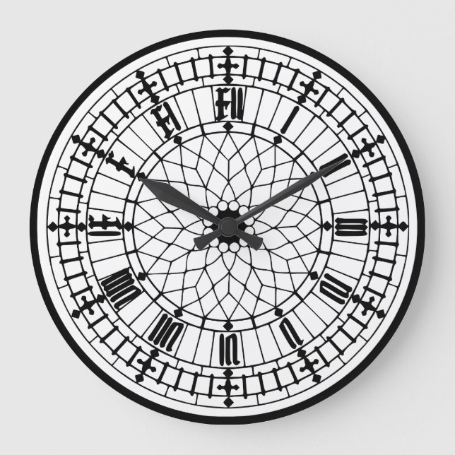 Iconic Big Ben Replica Large Clock (Front)