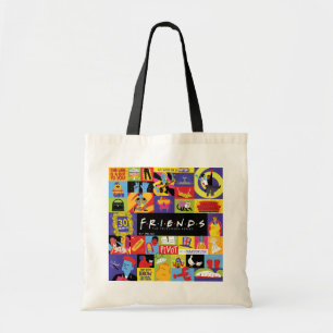 Iconic FRIENDS™ Pattern Tote Bag