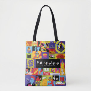Iconic FRIENDS™ Pattern Tote Bag