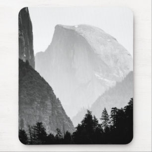 Iconic Half Dome Rock Face   Yosemite Valley Mouse Pad