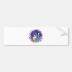ICONIC IMAGE FROM PETER PAN BUMPER STICKER