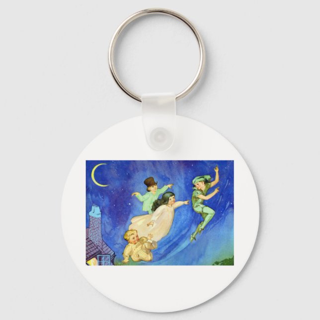 ICONIC IMAGE FROM PETER PAN KEYCHAIN (Front)