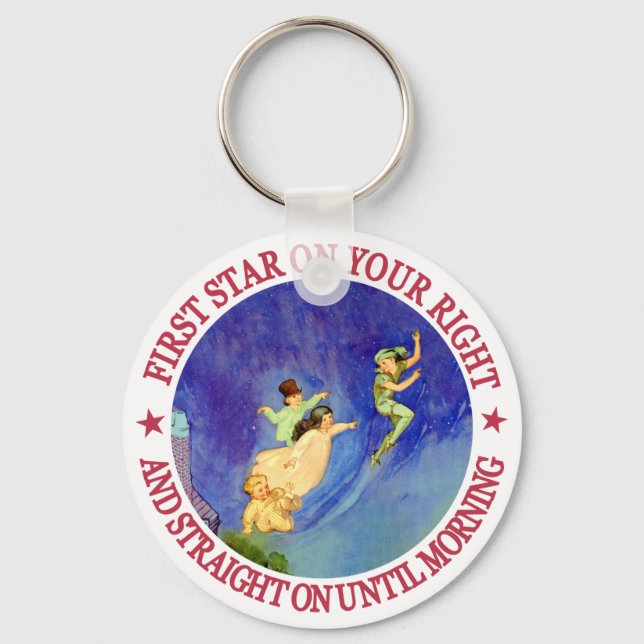 ICONIC IMAGE FROM PETER PAN KEYCHAIN (Front)