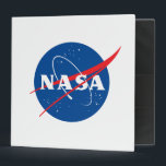 Iconic NASA 3-Ring Binder (Eclipse Black Trim)<br><div class="desc">IMPORTANT NOTICE: NASA Insignia and identifiers provided and used with permission of NASA.</div>