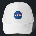Iconic NASA Baseball Hat (Rocket White)<br><div class="desc">IMPORTANT NOTICE: NASA Insignia and identifiers provided and used with permission of NASA.</div>