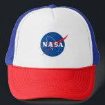 Iconic NASA Baseball Hat (Tricolor)<br><div class="desc">IMPORTANT NOTICE: NASA Insignia and identifiers provided and used with permission of NASA.</div>